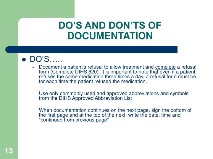 PPT MEDICAL RECORD DOCUMENTATION PowerPoint Presentation ID4054050