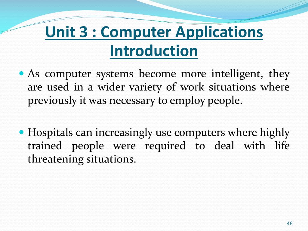 computer utilization ppt