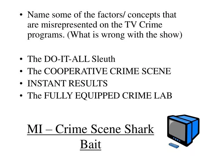 mi crime scene shark bait n.