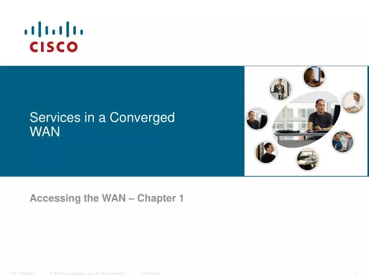services in a converged wan n.