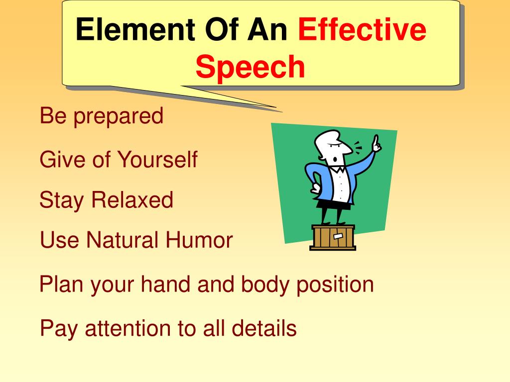 what principle of effective speech writing involves demography situation and psychology