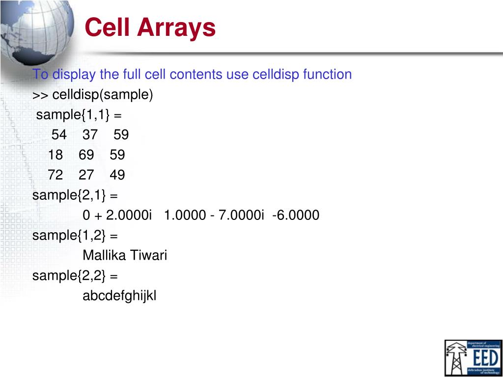 Cell array to matrix matlab - kjaavatar
