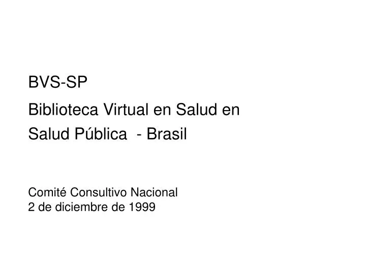 Biblioteca virtual de salud publica