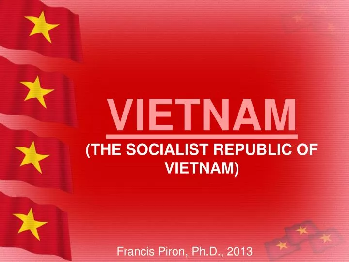 vietnam the socialist republic of vietnam n.