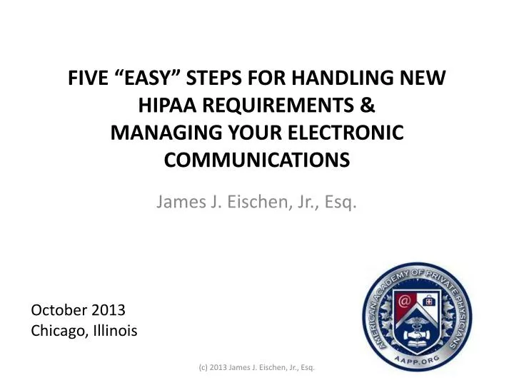 five easy steps for handling new hipaa requirements managing your electronic communications n.
