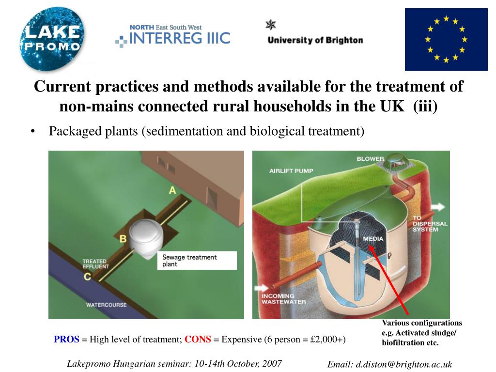 PPT Rural wastewater treatment in the United Kingdom PowerPoint