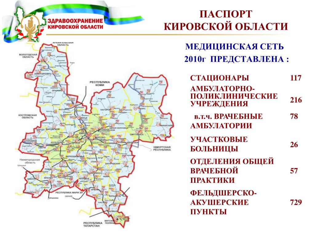 Проект фкгс кировской области. Карта Кировской области. Административная карта Кировской области. Климат Кировской области.