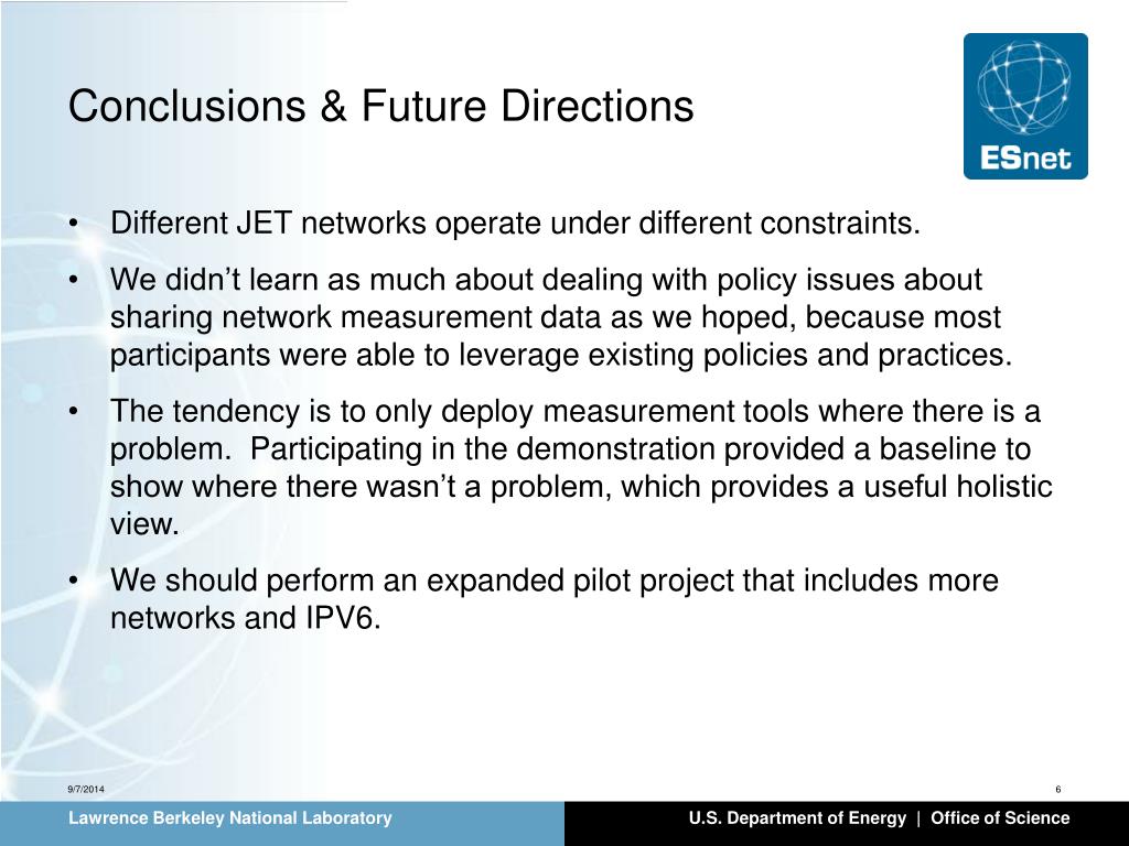 Jet Networks PPT - JET perfSONAR Demonstration Project: Deploying Multi-Domain ...