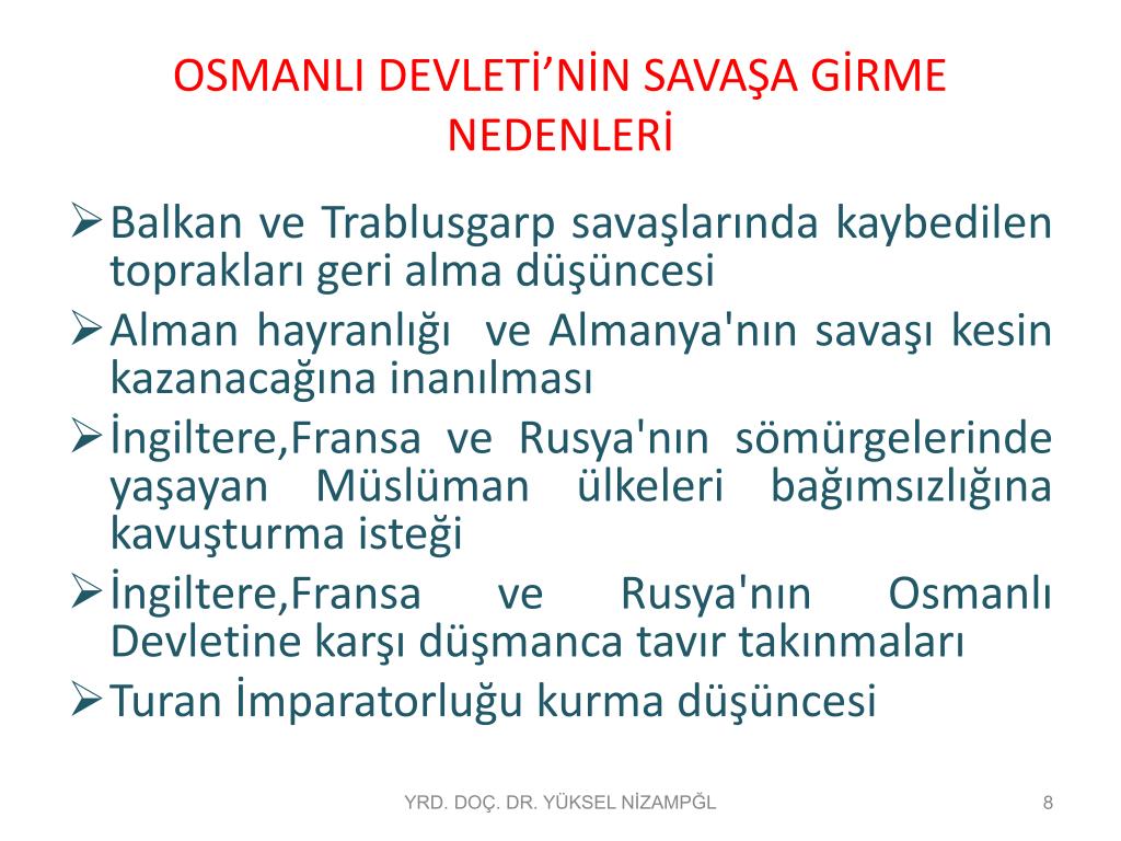1 Dunya Savasi Ppt Video Online Indir