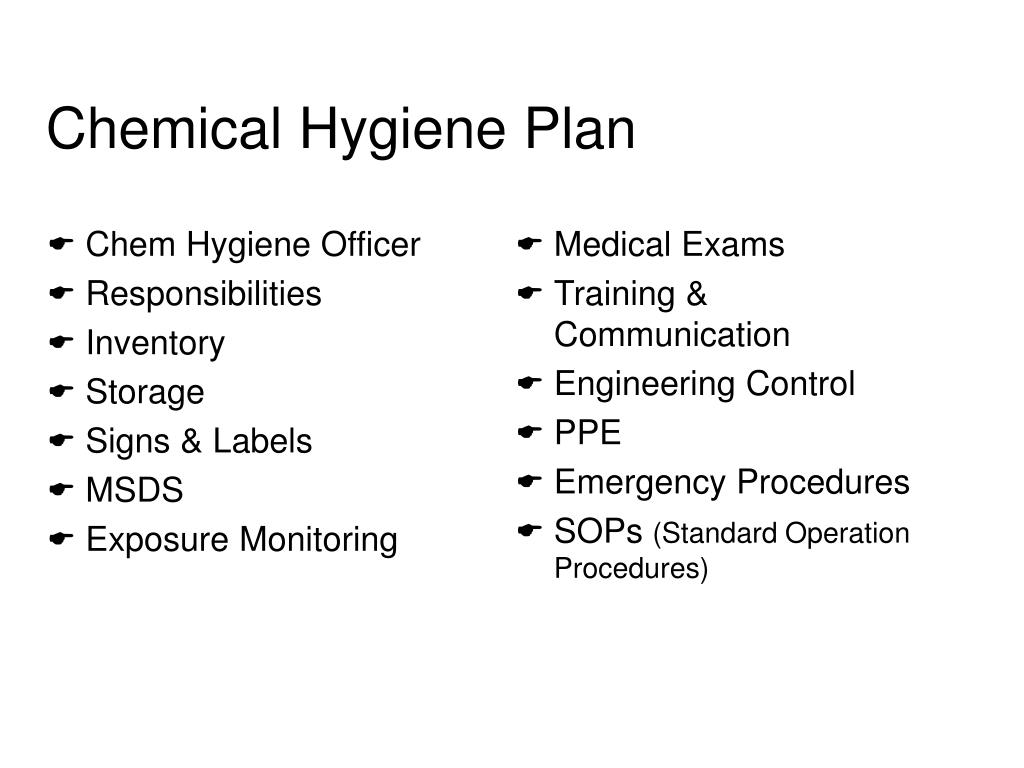 PPT Introduction to Laboratory Health & Safety Management PowerPoint