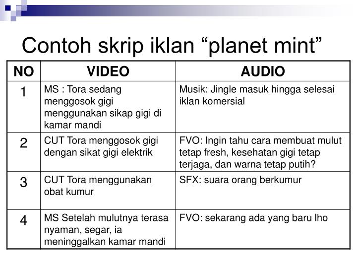 PPT - MERANCANG NASKAH DAN STORYBOARD PowerPoint 