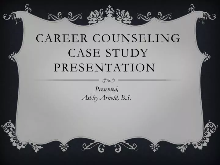 case study of career counselling