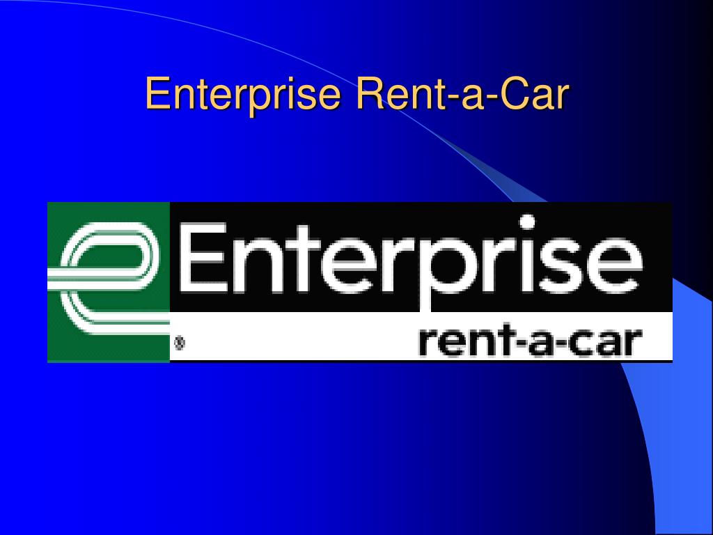 How Much Is It To Rent A Car In Enterprise PPT - Enterprise Rent-a-Car PowerPoint Presentation, free download - ID