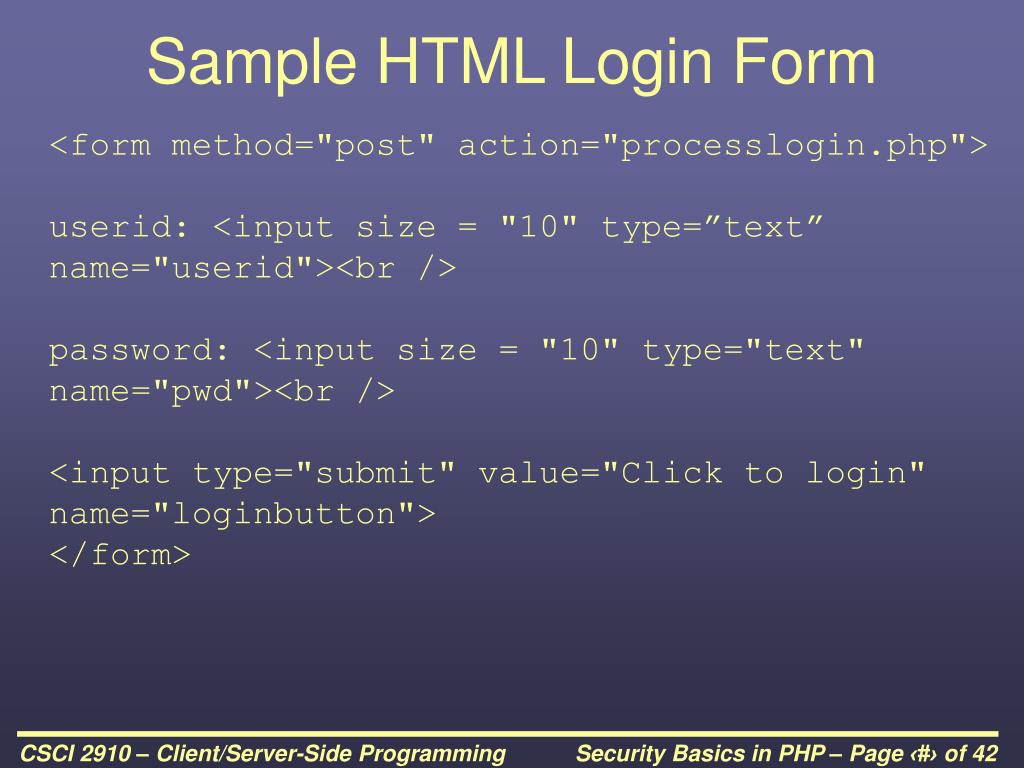 PPT - CSCI 2910 Client/Server-Side Programming PowerPoint Presentation ...