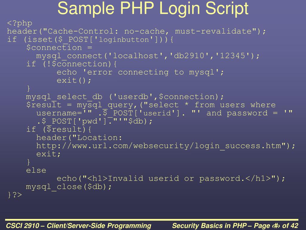 PPT - CSCI 2910 Client/Server-Side Programming PowerPoint Presentation ...