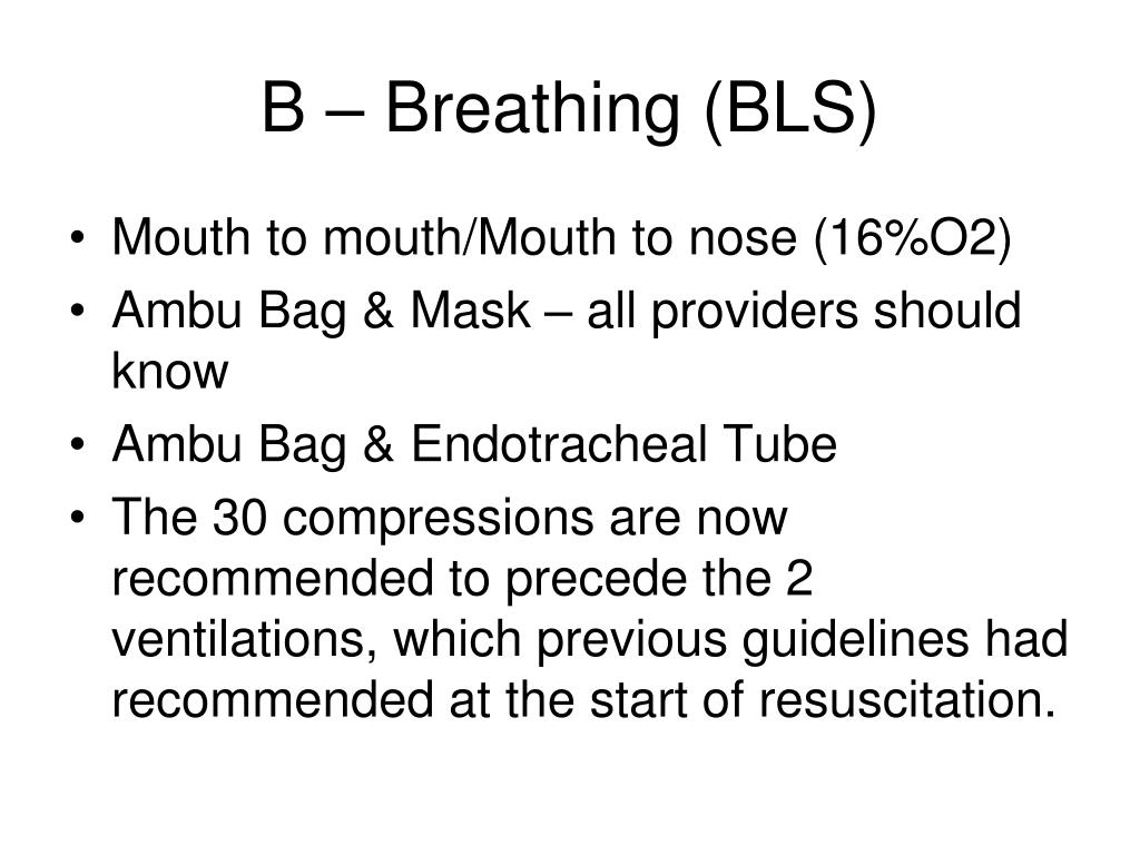 Bl Ribs Protocol PPT - Cardio-Pulmonary Cerebral Resuscitation PowerPoint Presentation ...