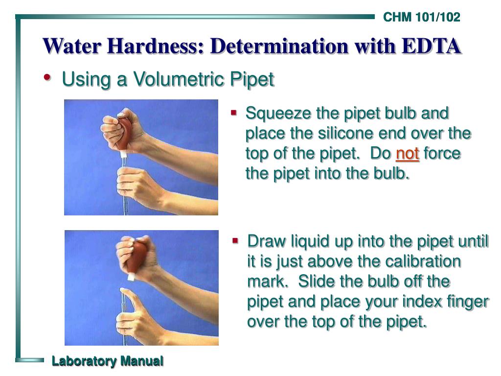 PPT - Water Hardness: Determination with EDTA PowerPoint Presentation