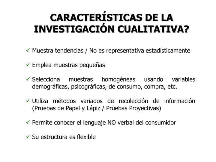 PPT - INVESTIGACION CUALITATIVA PowerPoint Presentation - ID:4084930