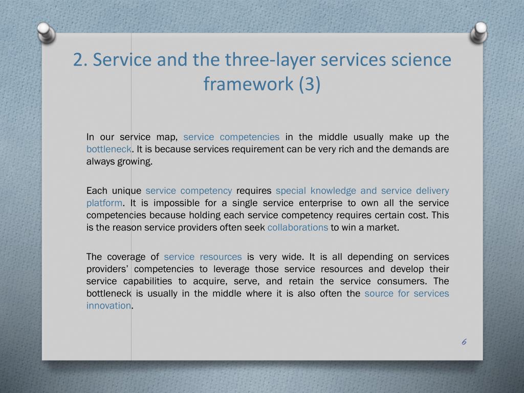 Service Science PPT - Relooking at services science and services innovation PowerPoint ...
