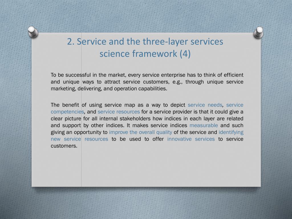 Service Science PPT - Relooking at services science and services innovation PowerPoint ...