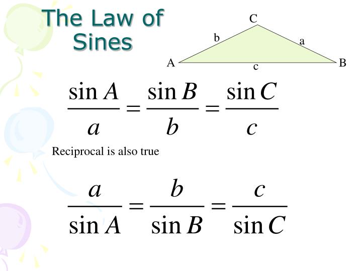Law Of Sines Worksheet