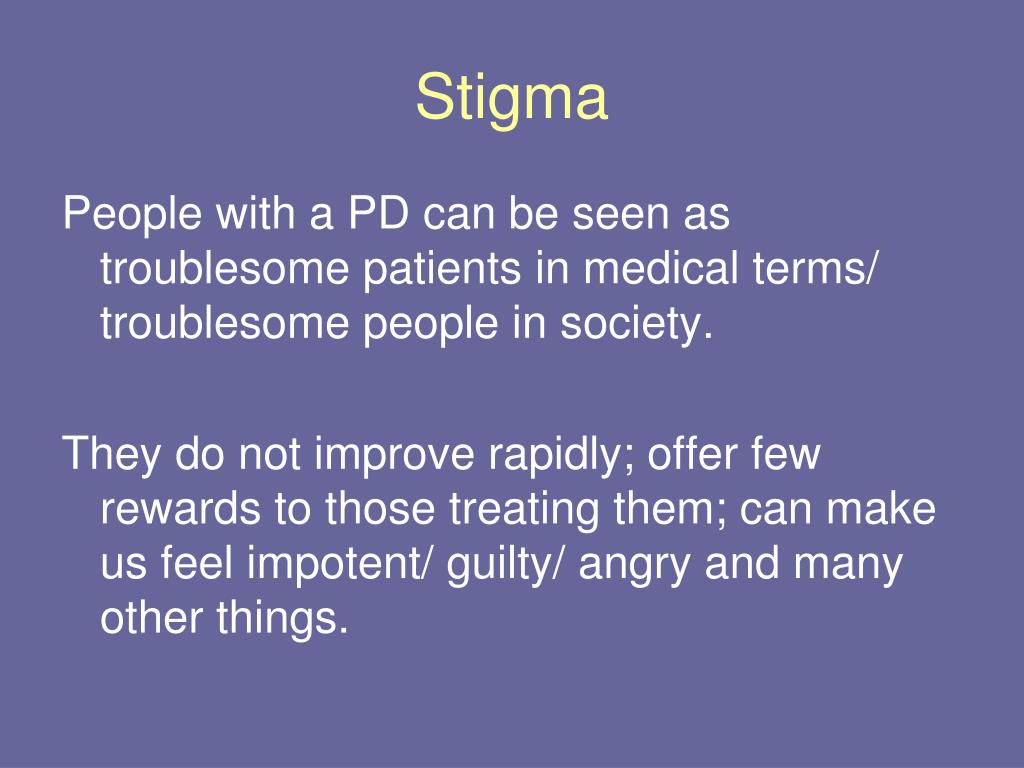 PPT - Personality Disorders PowerPoint Presentation, free download -  ID:4088608