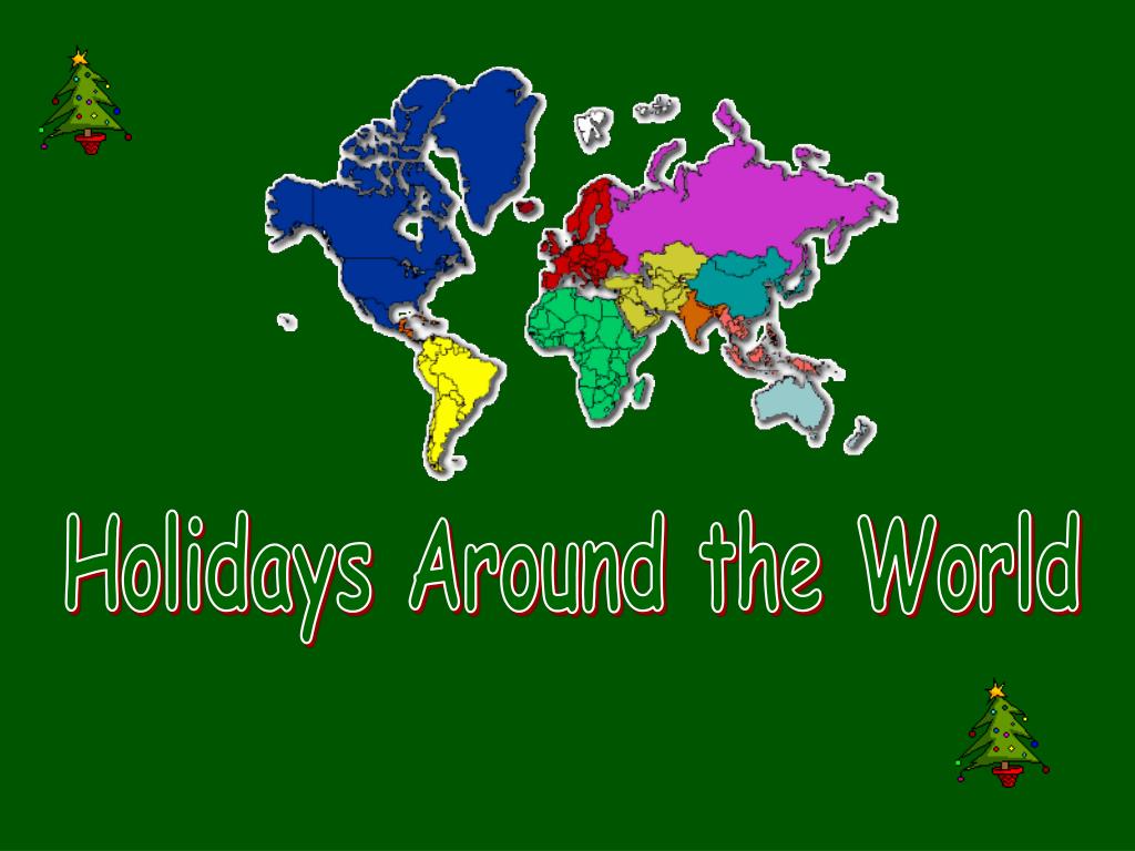 world holidays presentation