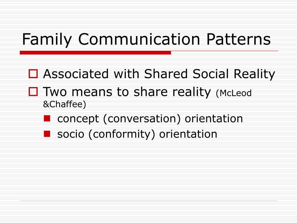 PPT - COMM 4471: Communication in Marriage and Family PowerPoint
