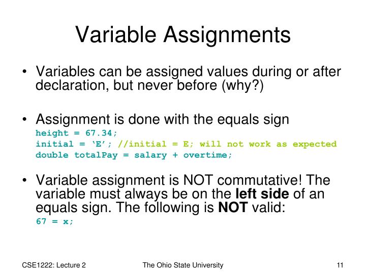 PPT - Variables and C++ Data Types PowerPoint Presentation - ID:4094960