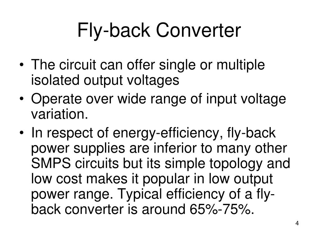 fly to converter