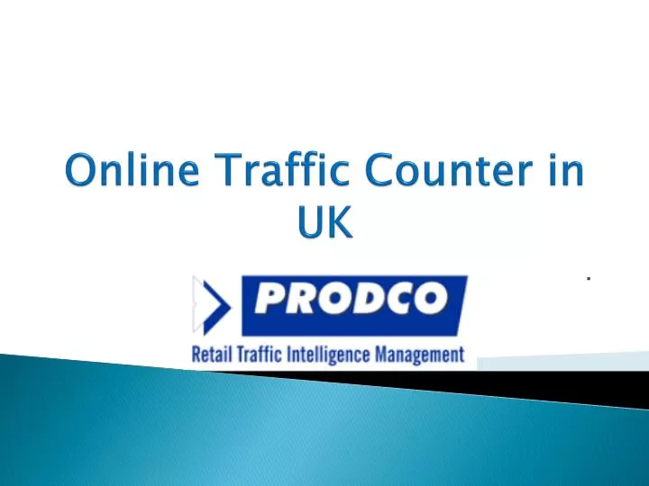 online traffic counter in uk n.