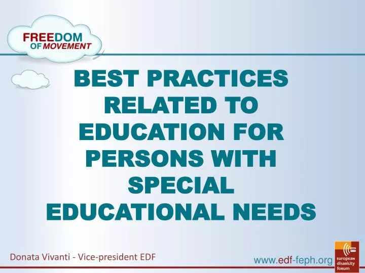 Special Education Best Practices And >> Ppt Best Practices Related To Education For Persons With Special Special Education Best Practices And >> Ppt Best Practices Related To Education For Persons With Special