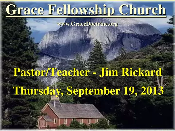 grace fellowship church n.
