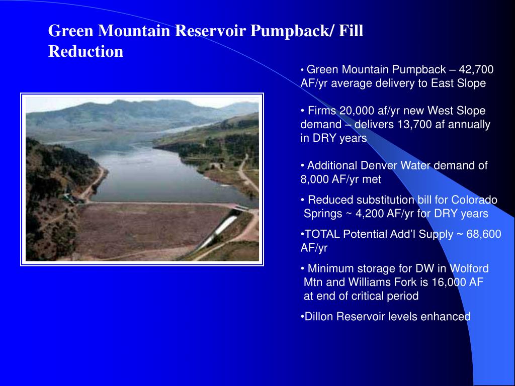 PPT INTRABASIN, INTERBASIN AND TRANSMOUNTAIN WATER MOVEMENT TO MEET