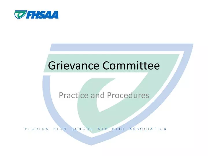 PPT Grievance Committee PowerPoint Presentation, free download ID4098797