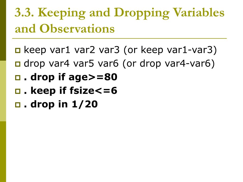 PPT A Brief Introduction to Stata(3) PowerPoint Presentation, free