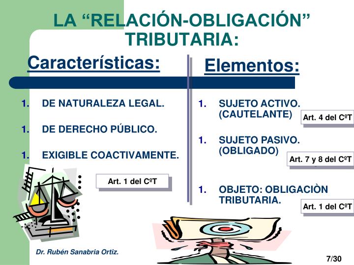 PPT - CURSO :DERECHO TRIBUTARIO I. CICLO/SECC. : VII/49T PowerPoint ...