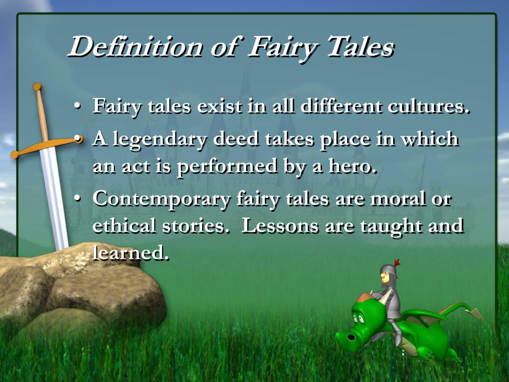 PPT Characteristics Of Fairy Tales By Sonya Newton PowerPoint 