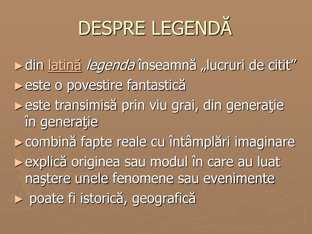 PPT - LEGENDA MURE ŞULUI ŞI A OLTULUI PowerPoint Presentation, free  download - ID:4104681