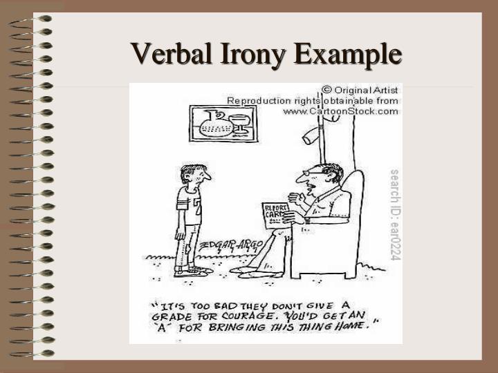 PPT Irony PowerPoint Presentation ID4105066