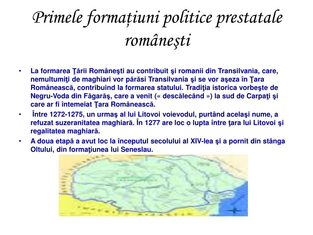 PPT - Cum s-a format statul medieval Ţara Românească? PowerPoint  Presentation - ID:4105635