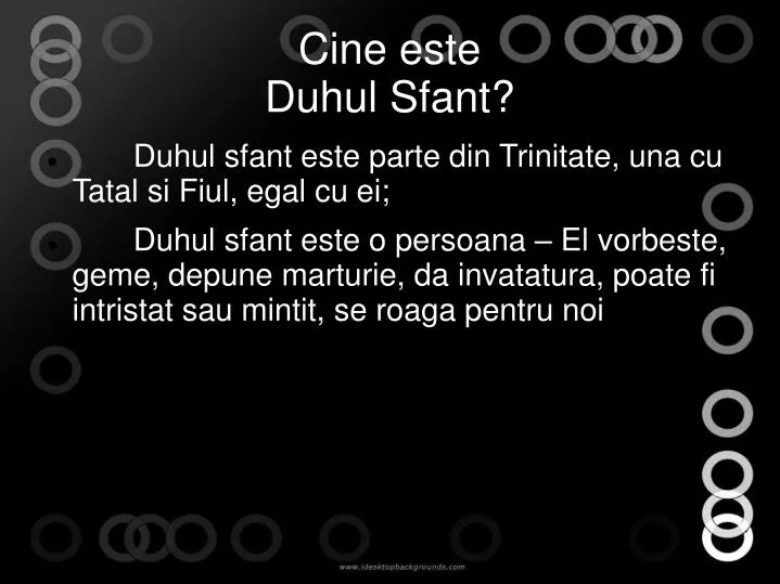PPT - Cine este Duhul Sfant? PowerPoint Presentation, free download -  ID:4105889