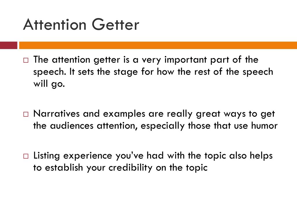 best attention getters for essays