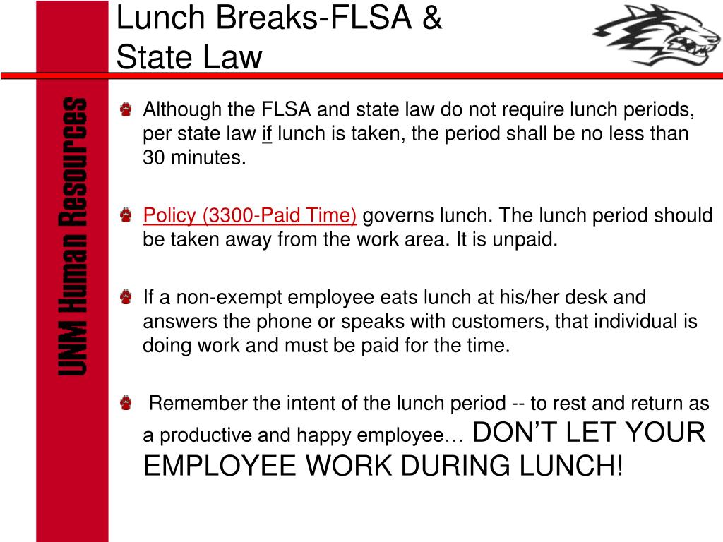 labor laws lunch break california labor laws lunch break california