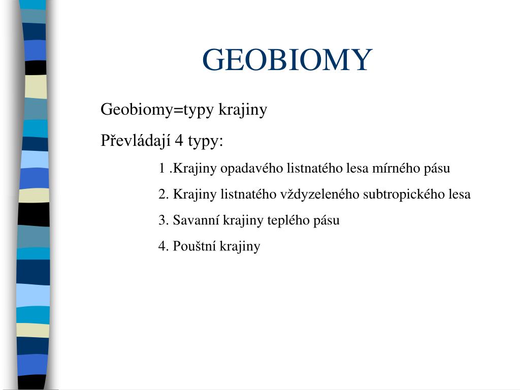 PPT - GEOBIOMY PowerPoint Presentation, free download - ID:4108396