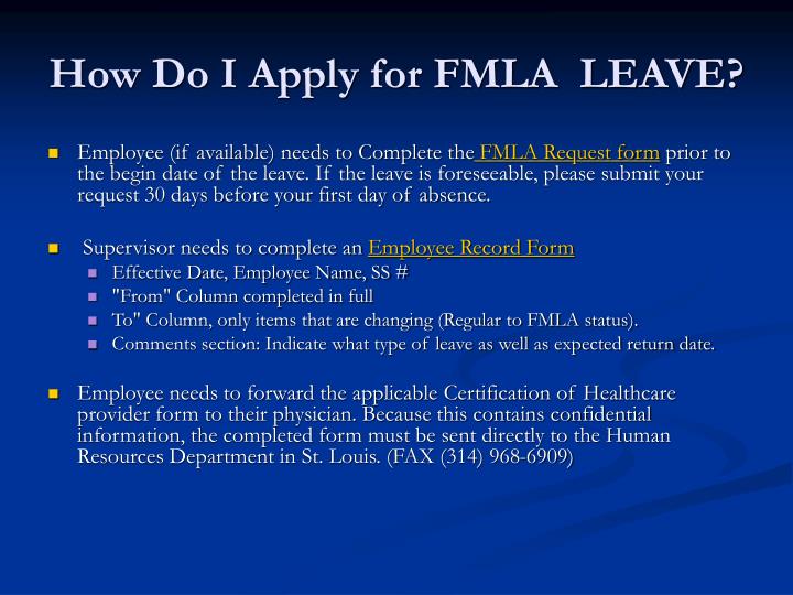 Fmla Flowchart Process