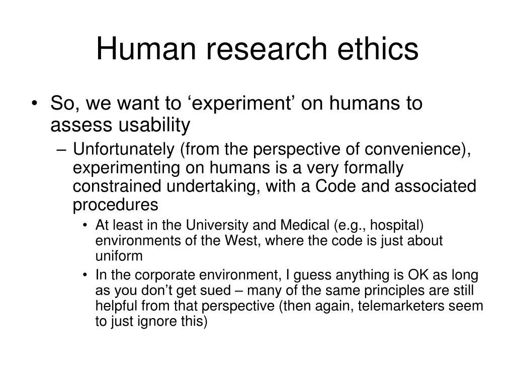 lecture on research ethics