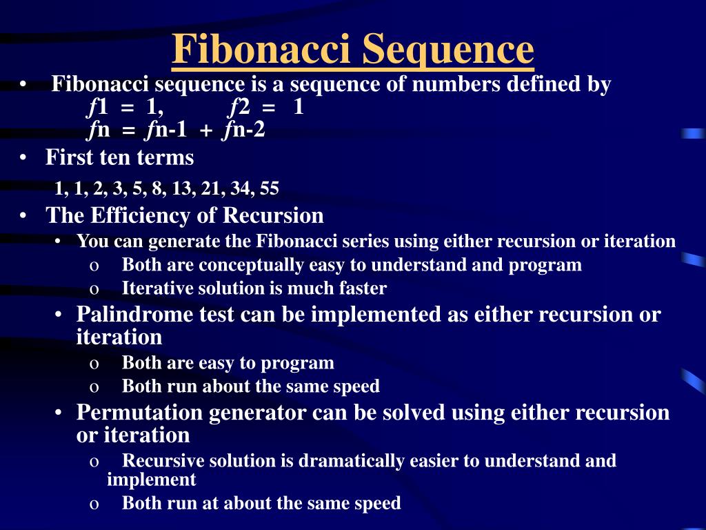 PPT - CHAPTER 17 RECURSION PowerPoint Presentation, free download - ID ...