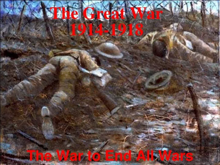 the great war 1914 1918 n.
