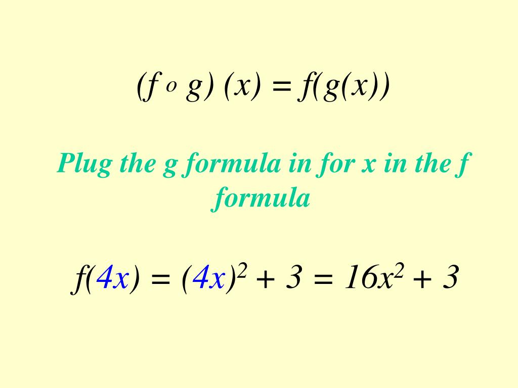 Ppt Composition Of Functions Powerpoint Presentation Free Download Id